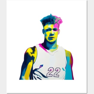 Jimmy Butler Abstract Posters and Art